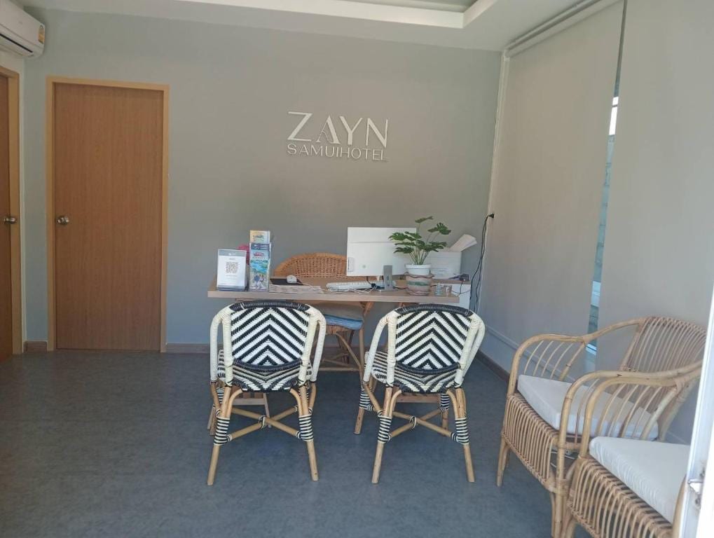 บรรยากาศโรงแรม Zayn Samui